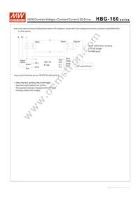 HBG-160-24B Datasheet Page 5