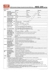 HBG-200-48B Datasheet Page 2