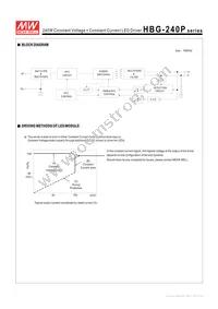 HBG-240P-60A Datasheet Page 3