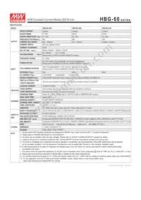 HBG-60-2100 Datasheet Page 2