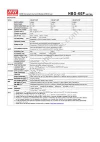 HBG-60-2100P Datasheet Page 2