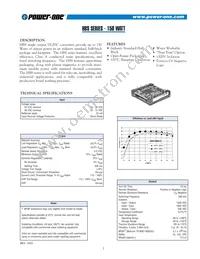HBS150ZG-ANT Datasheet Cover