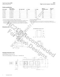 HC1-R30-R Datasheet Page 2