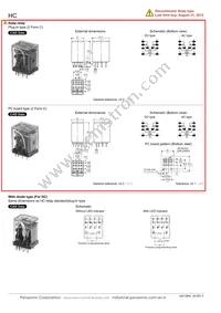 HC2K-DC12V-F Datasheet Page 16