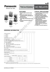 HC4-SFD-K Datasheet Cover