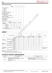HC4ED-PL-DC6V Datasheet Page 2