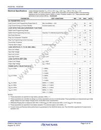 HC55183ECMZ96 Datasheet Page 5