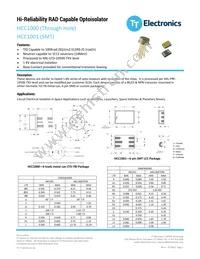 HCC1000 Datasheet Cover