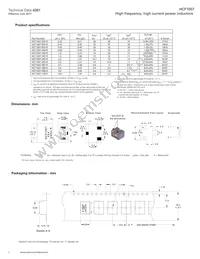 HCF1007-R68-R Datasheet Page 2