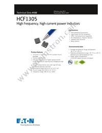 HCF1305-4R0-R Datasheet Cover