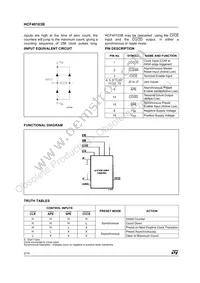 HCF40103BEY Datasheet Page 2