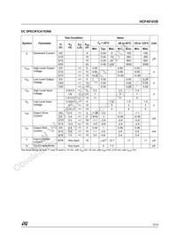 HCF40103BEY Datasheet Page 5