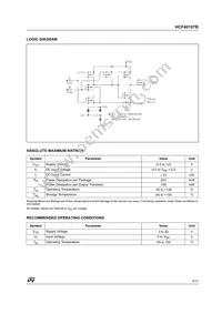 HCF40107M013TR Datasheet Page 3