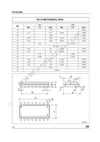 HCF40109M013TR Datasheet Page 8