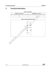 HCF4010M013TR Datasheet Page 4