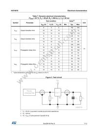 HCF4010M013TR Datasheet Page 7