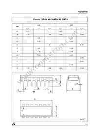 HCF4011M013TR Datasheet Page 5