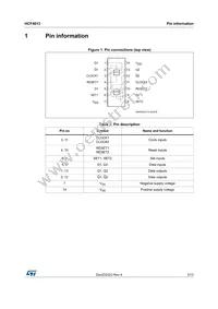 HCF4013M013TR Datasheet Page 3