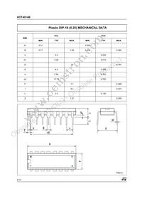 HCF4014M013TR Datasheet Page 8