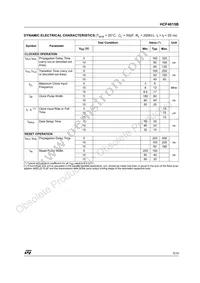 HCF4015M013TR Datasheet Page 5