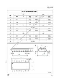 HCF4015M013TR Datasheet Page 9