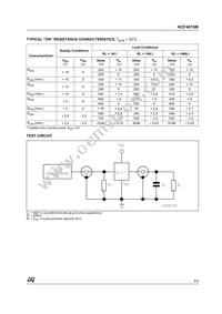 HCF4016M013TR Datasheet Page 5