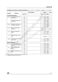HCF4017M013TR Datasheet Page 5