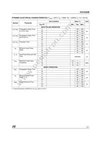 HCF4020M013TR Datasheet Page 5