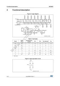 HCF4021BM1 Datasheet Page 4