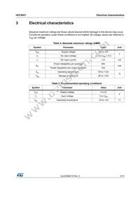 HCF4021BM1 Datasheet Page 5