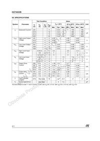 HCF4022BEY Datasheet Page 4