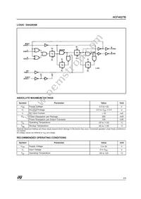 HCF4027M013TR Datasheet Page 3