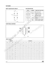 HCF4028M013TR Datasheet Page 2