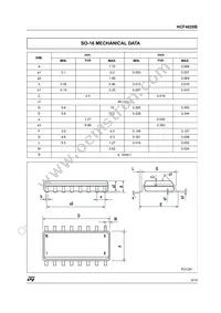 HCF4028M013TR Datasheet Page 9