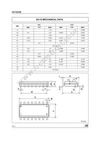 HCF4035M013TR Datasheet Page 10