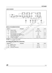 HCF4040M013TR Datasheet Page 3