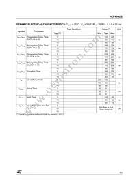 HCF4042M013TR Datasheet Page 5