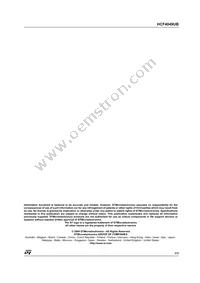 HCF4049UM013TR Datasheet Page 9