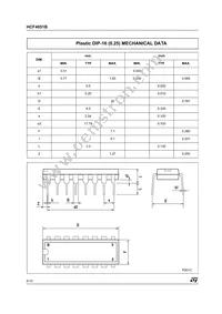 HCF4051BM1 Datasheet Page 8