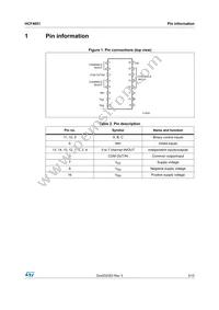 HCF4051M013TR Datasheet Page 3