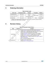 HCF4051M013TR Datasheet Page 14