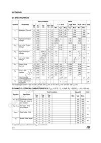 HCF4054M013TR Datasheet Page 4