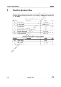 HCF4060M013TR Datasheet Page 6