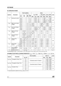 HCF4063M013TR Datasheet Page 4