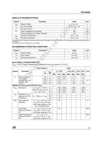 HCF4066M013TR Datasheet Page 3