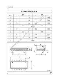 HCF4069UBEY Datasheet Page 6