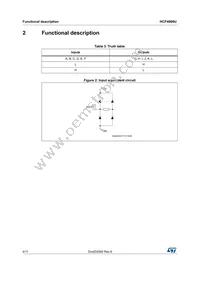 HCF4069UM013TR Datasheet Page 4