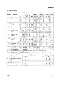 HCF4073M013TR Datasheet Page 3