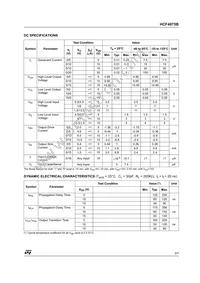 HCF4075M013TR Datasheet Page 3