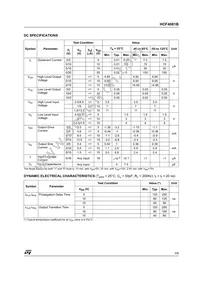 HCF4081M013TR Datasheet Page 3